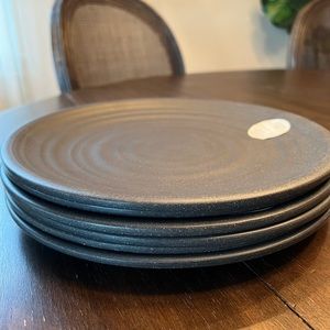 6 Melamine 10.5” Dinner Plates from Birch Lane - Indigo Grey